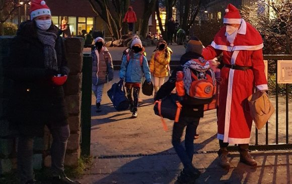Besuch vom Nikolaus an der Berner Au
