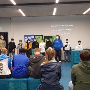 CO2-Rucksack, autonomes Fahren – zu Besuch beim Science-Café der Mint-Schulen