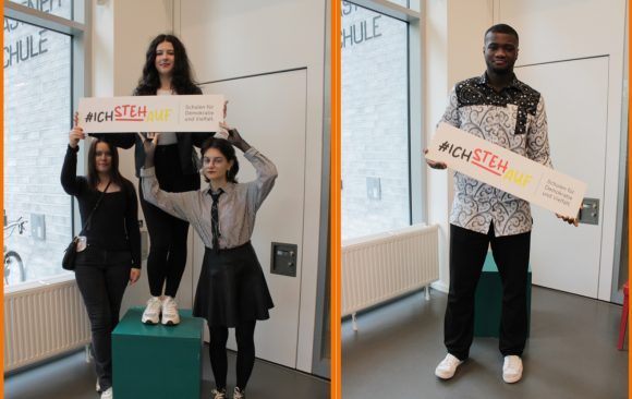 Die Erich Kästner Schule steht auf