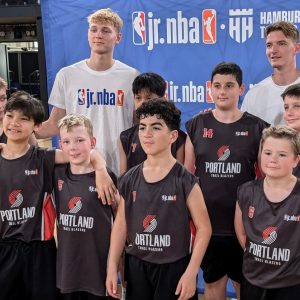 Die Erich Kästner Schule hat an der Junior NBA League teilgenommen