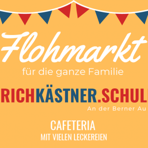 11.4.: Großer Frühlingsflohmarkt an der Erich Kästner Schule